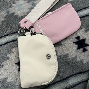 Lululemon lavender key chain/pouch